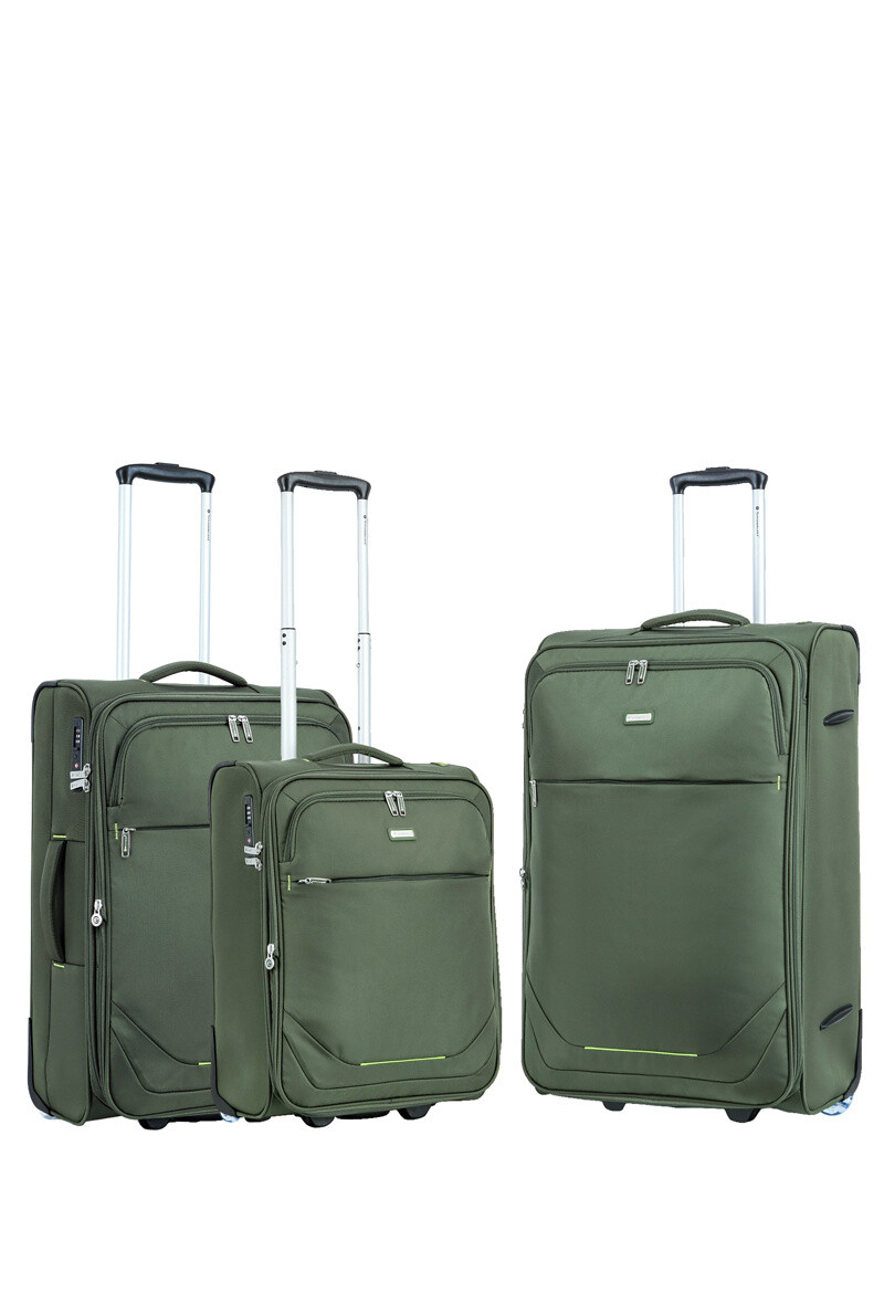 Mayorista Snowball - Set 3 valises 2 roues extensibles
