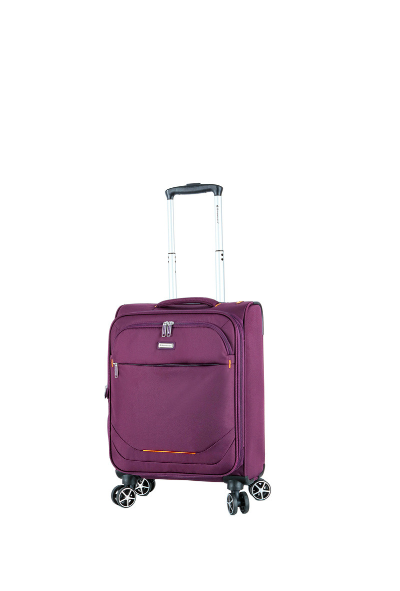 Grossista Snowball - Valigia a cabina con doppie ruote, zip antifurto TSA, 55x38x20 cm, garanzia quinquennale