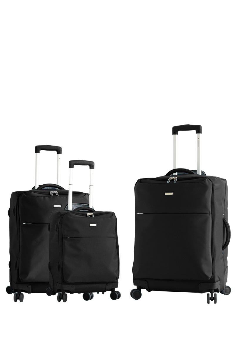 Grossista Snowball - Set di 3 valigie Snowball - Doppie ruote