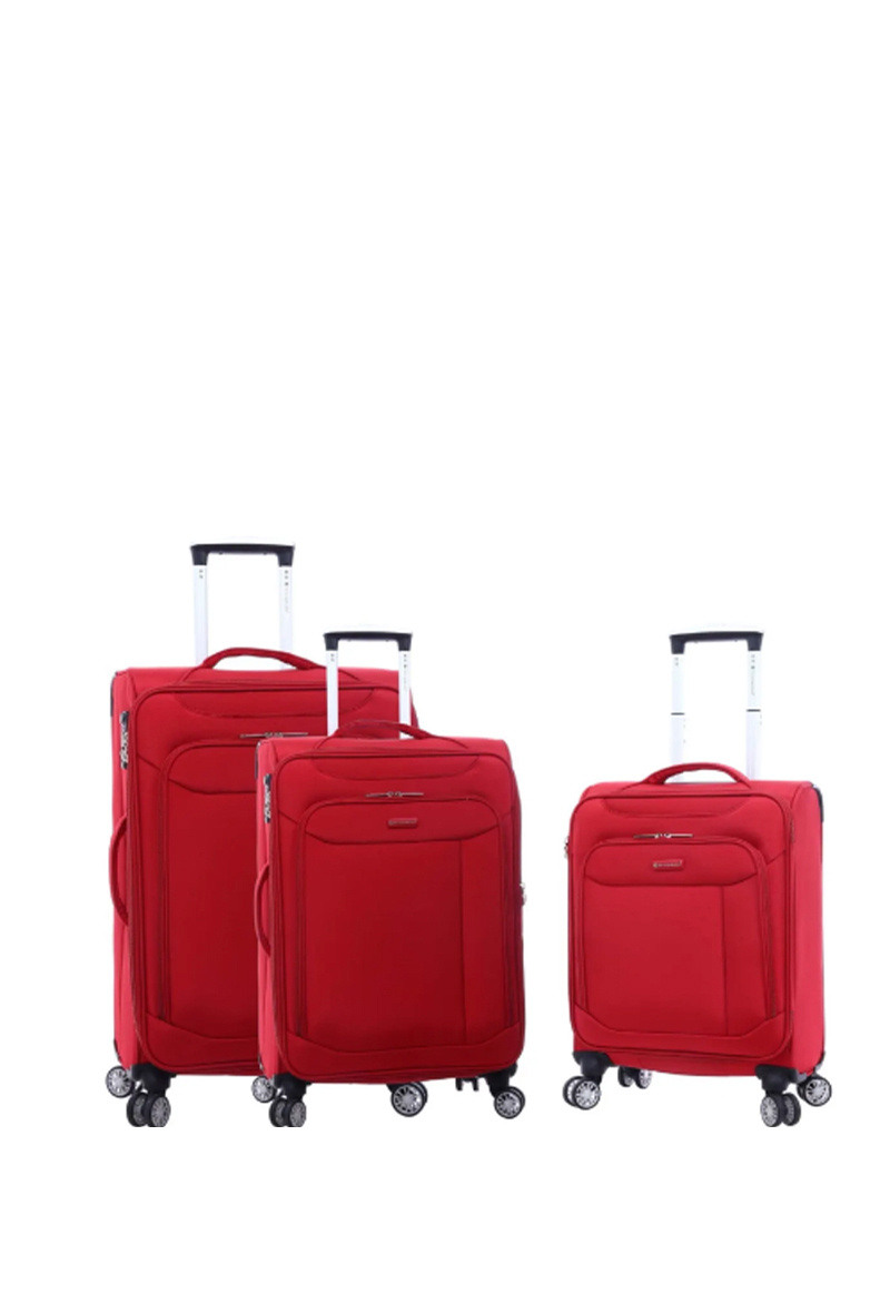Grossista Snowball - Set di 4 Valigie Trolley Espandibili con 4 Ruote