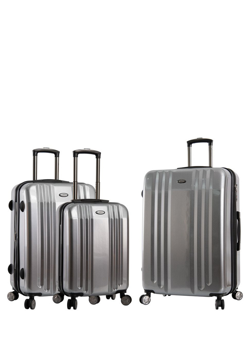 Grossista Snowball - Set di 3 valigie Snowball - Doppie ruote con chiusura TSA