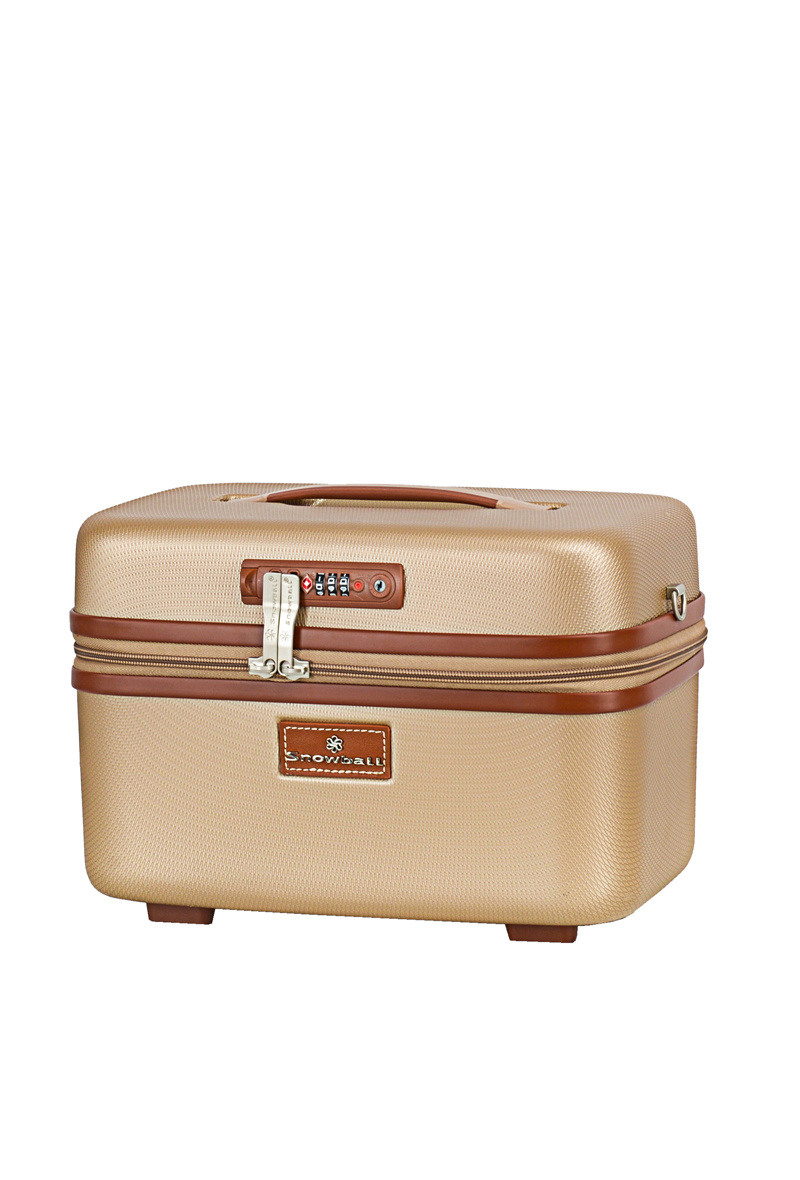Grossista Snowball - Beauty case Snowball - Codice TSA, 100% SOLIDO IN ABS