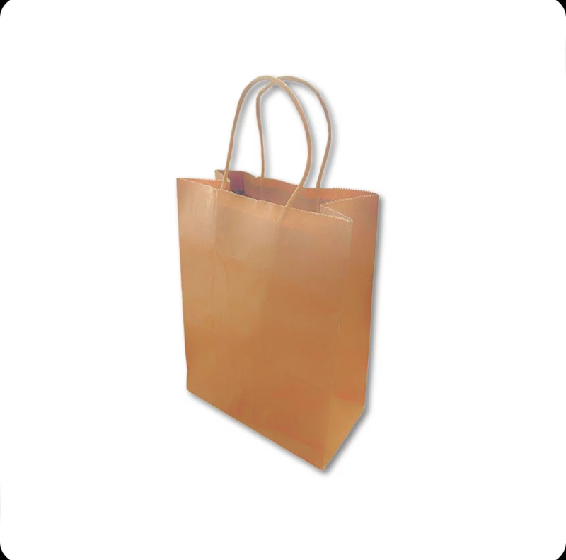Grossiste Softy Paris - SAC KRAFT 80g 22 x 12 x 27 cm