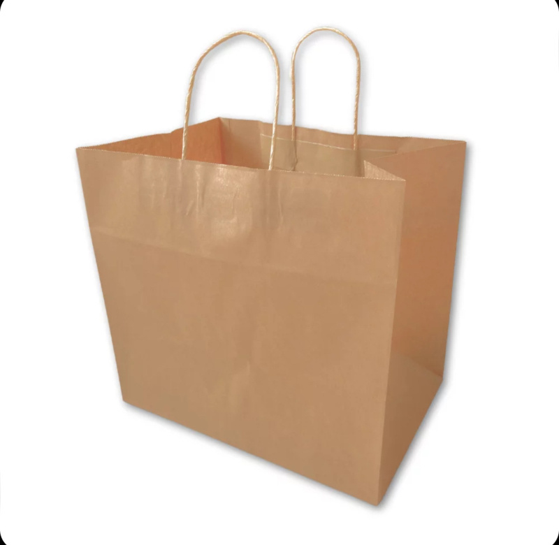 Grossiste Softy Paris - SAC KRAFT 80g 32 x 22 x 32
