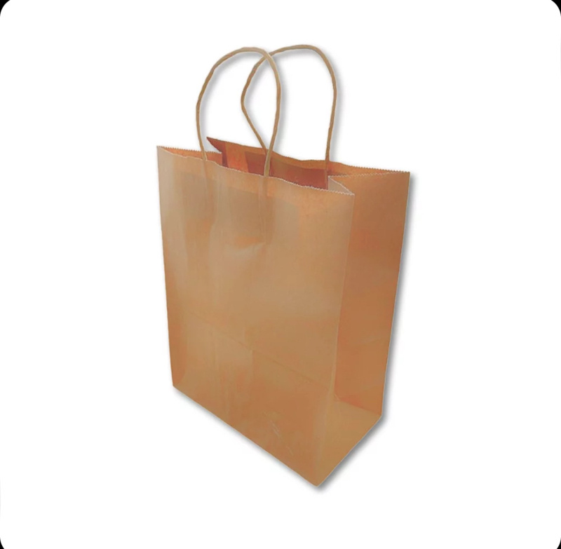 Grossiste Softy Paris - SAC KRAFT 80g  26 x 14 x  32 cm