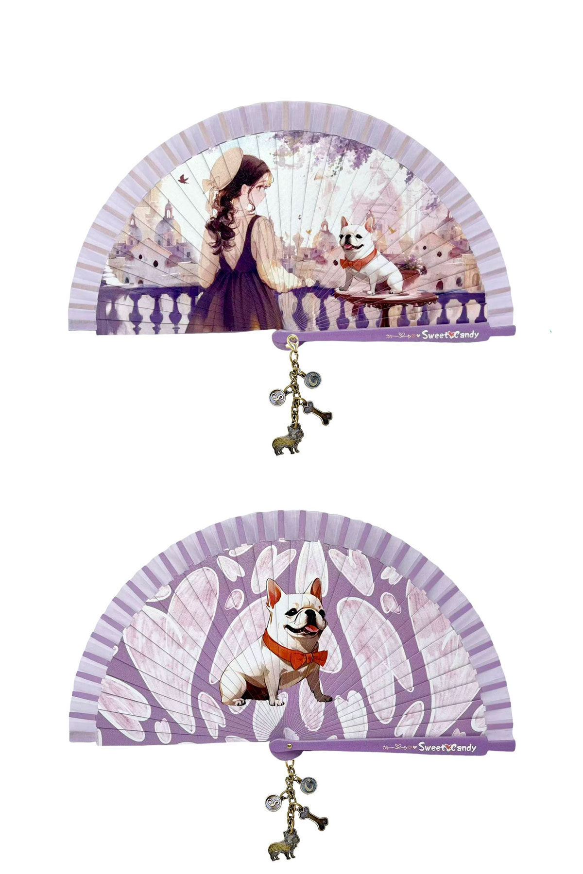 Wholesaler SWEET & CANDY - C-385-04-A26 Sweet & Candy Floding Hand Fan