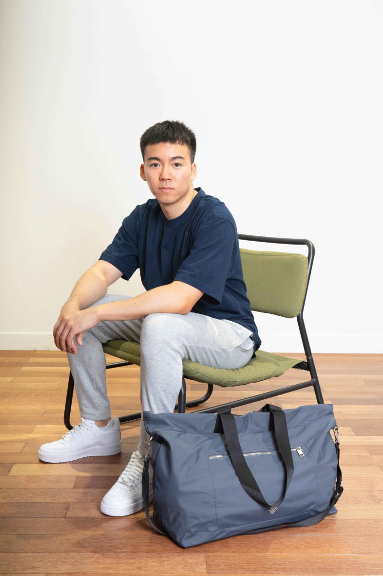 Grossiste trigram - Weekender Bag - Bleu Lac