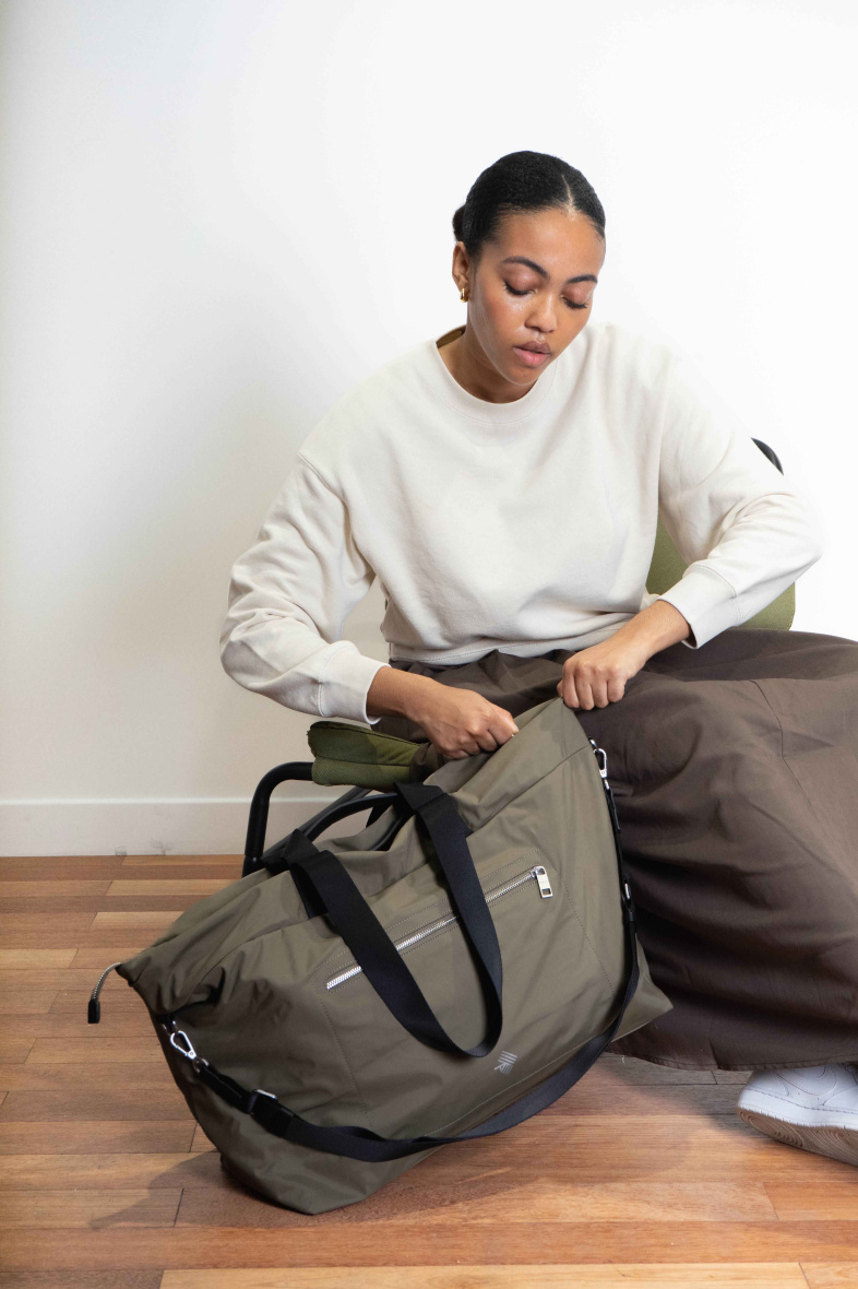 Grossiste trigram - Weekender Bag - Vert Argile