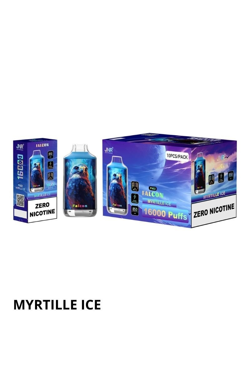 Grossiste VAPEN - 16 000 PUFFS 0% MYRTILLE ICE