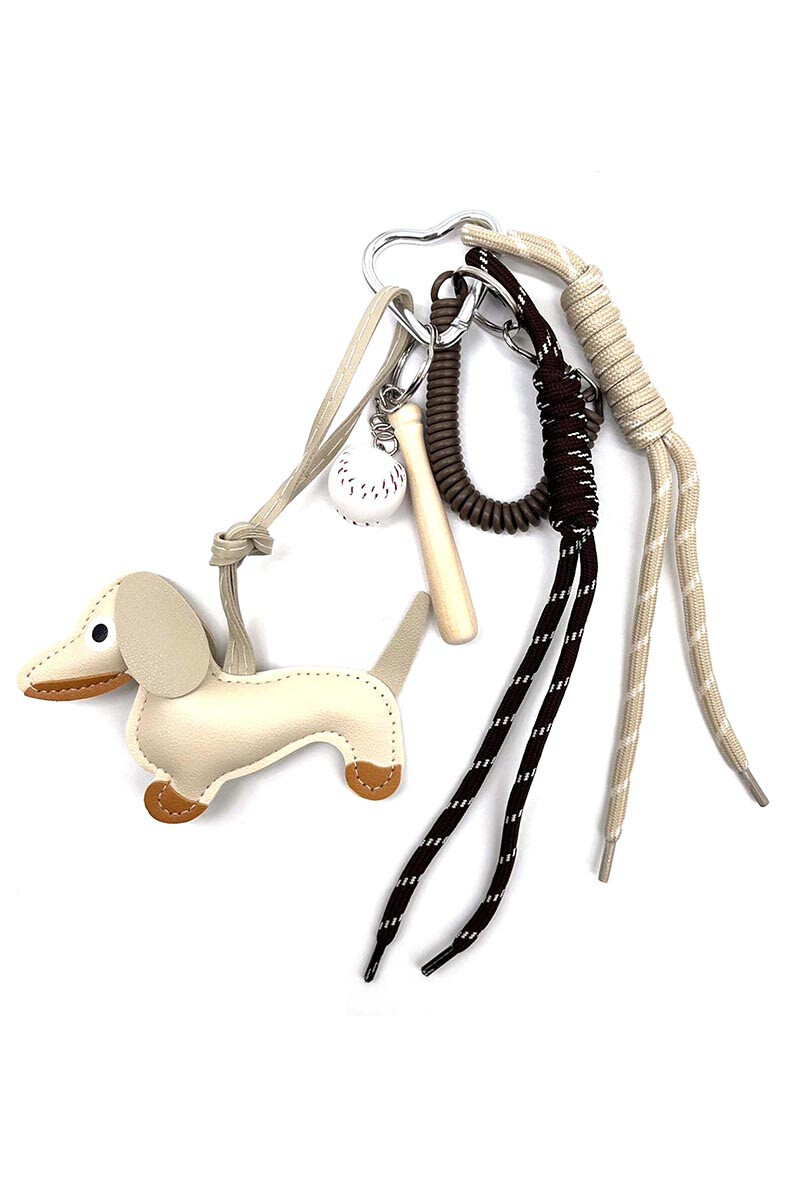 Grossiste Vimoda - Porte-clé Bag Charm - TECKEL