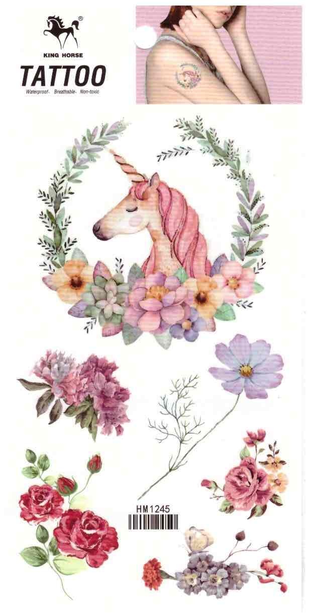 Großhändler Z. Emilie - Temporäres Tattoo