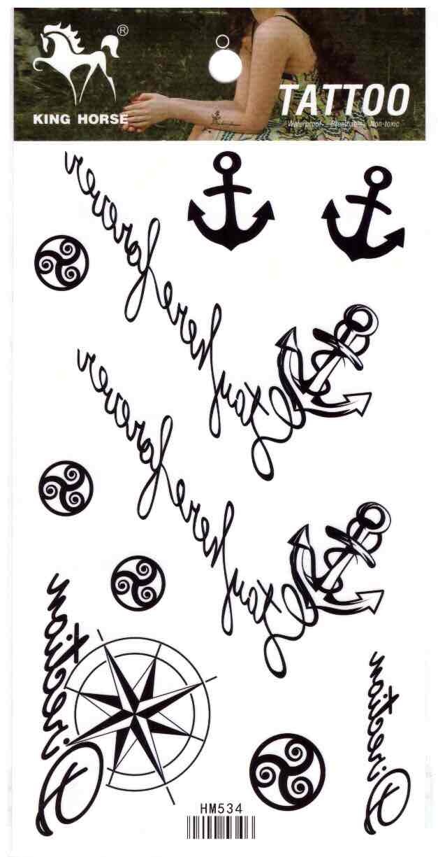 Grossiste Z. Emilie - Tatouage temporaire