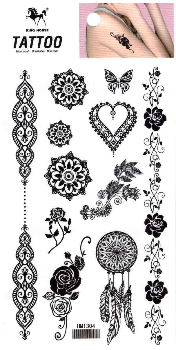 Grossiste Z. Emilie - Tatouage temporaire