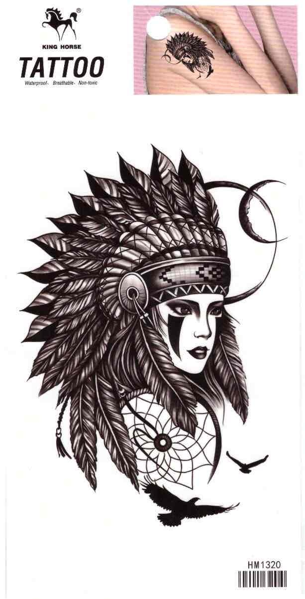 Großhändler Z. Emilie - Temporäres Tattoo