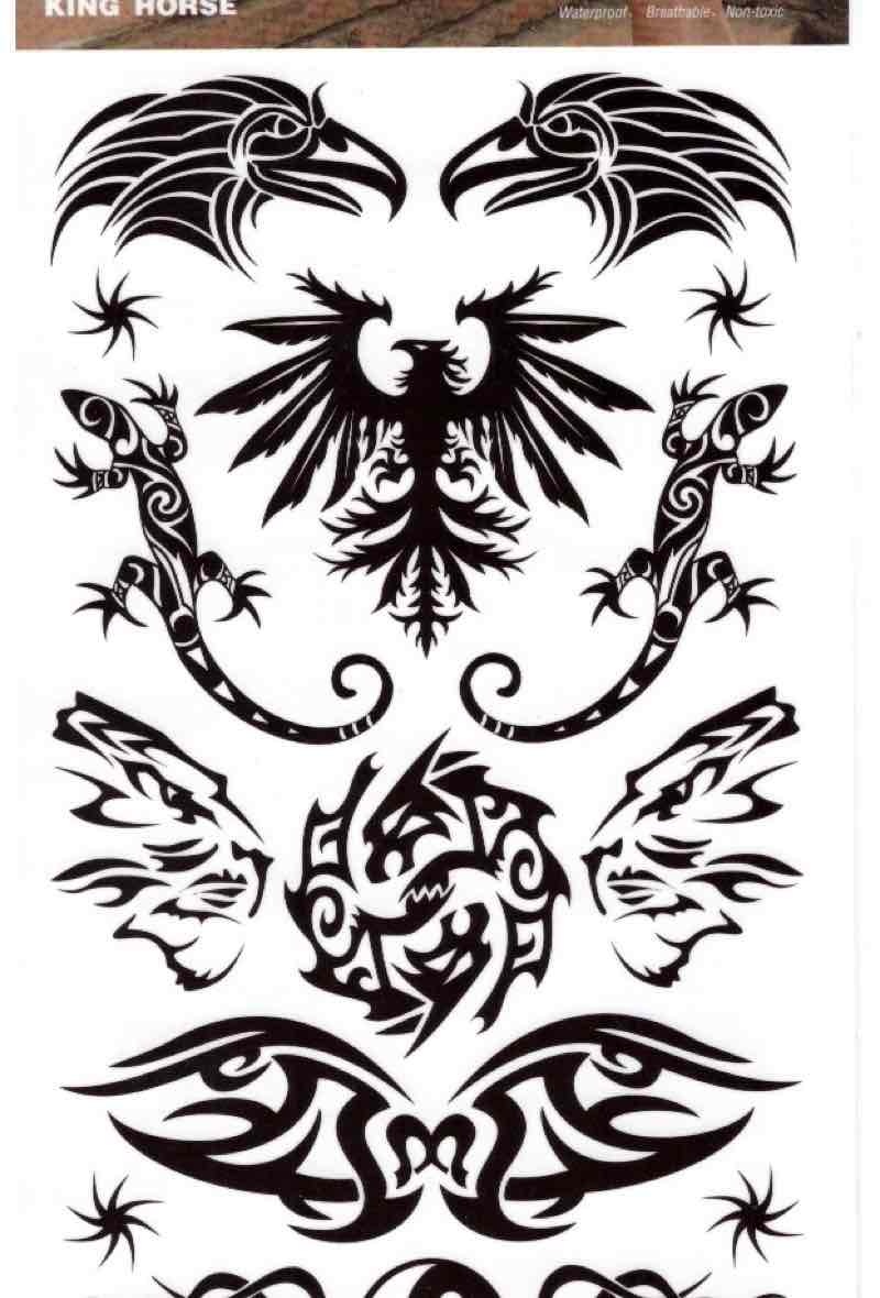 Großhändler Z. Emilie - Temporäres Tattoo