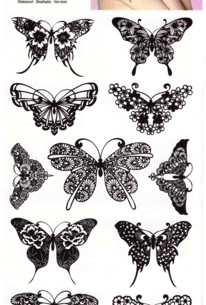 Großhändler Z. Emilie - Temporäres Tattoo