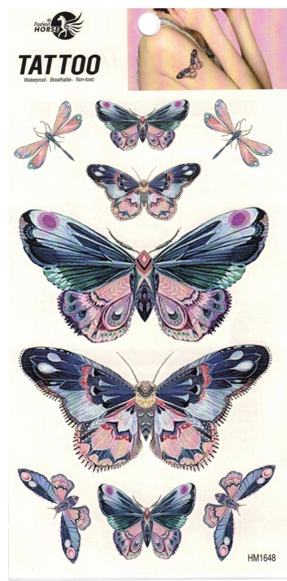 Großhändler Z. Emilie - abwaschbares Tattoo