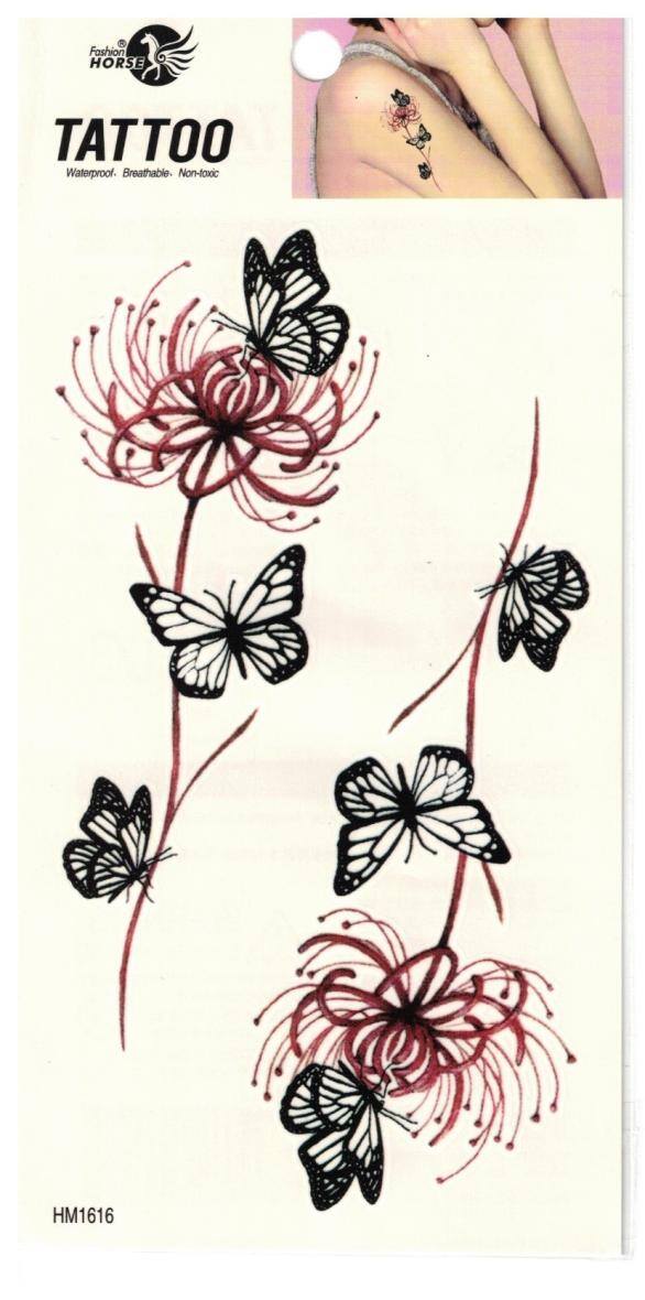 Großhändler Z. Emilie - abwaschbares Tattoo