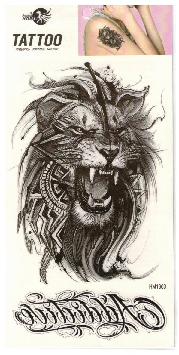 Großhändler Z. Emilie - abwaschbares Tattoo
