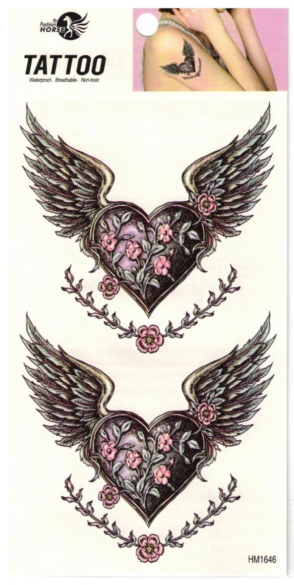 Großhändler Z. Emilie - abwaschbares Tattoo