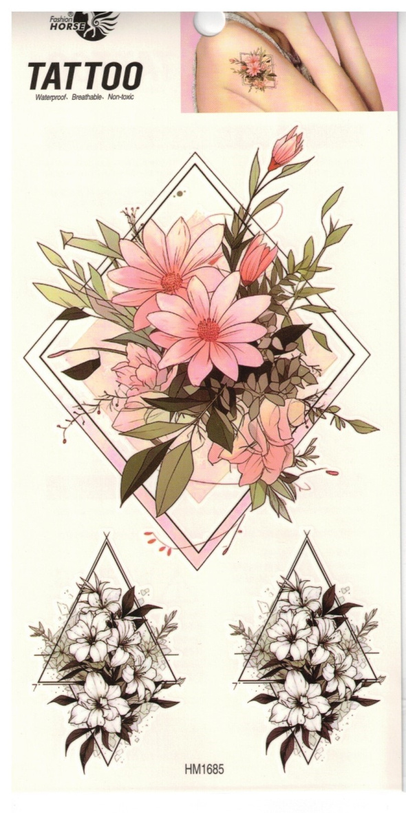 Großhändler Z. Emilie - Abwaschbares Tattoo