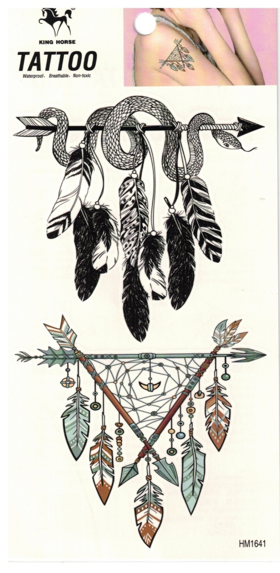 Großhändler Z. Emilie - Abwaschbares Tattoo
