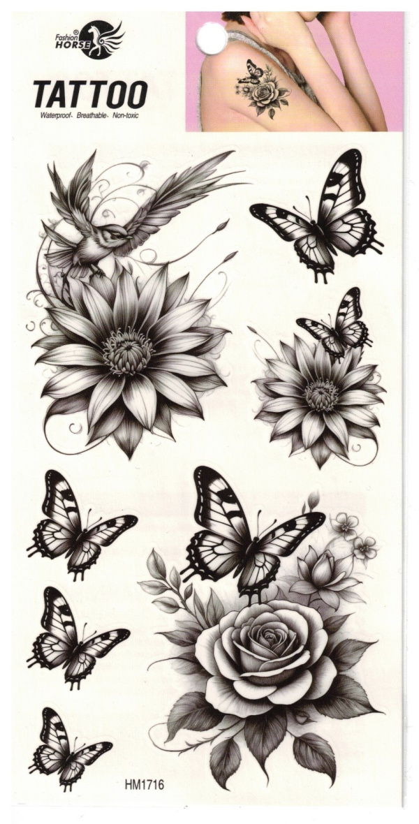 Grossista Z. Emilie - Tatuaggio temporaneo