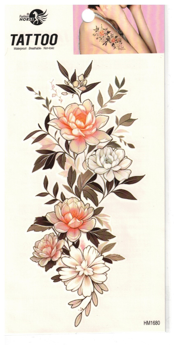 Großhändler Z. Emilie - Abwaschbares Tattoo