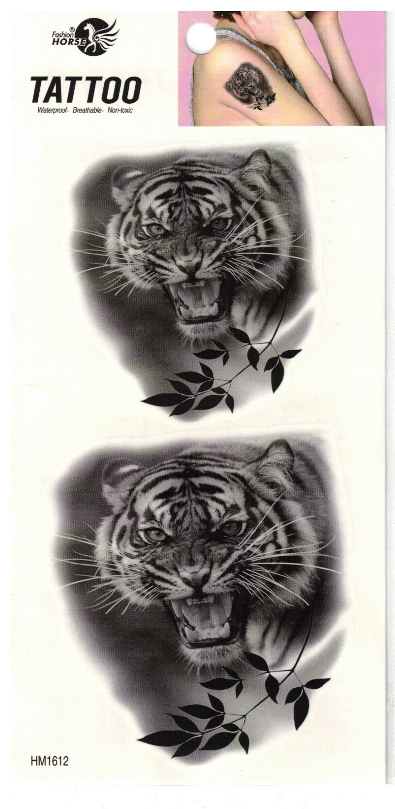 Großhändler Z. Emilie - Abwaschbares Tattoo