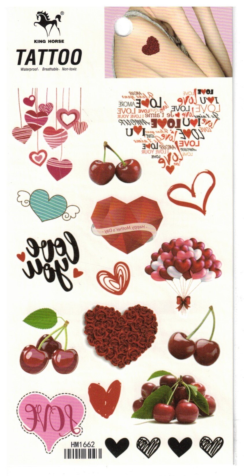 Wholesaler Z. Emilie - Temporary tattoo