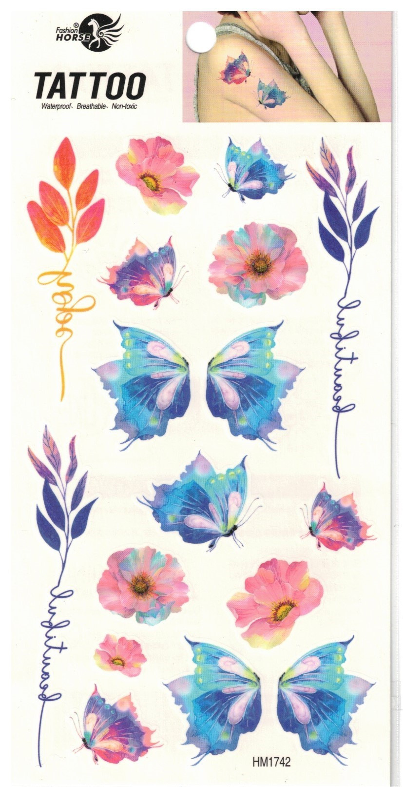 Grossiste Z. Emilie - Tatouage temporaire