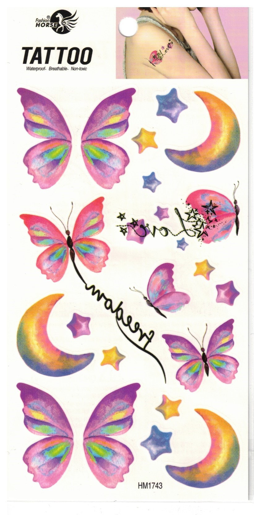 Grossiste Z. Emilie - Tatouage temporaire