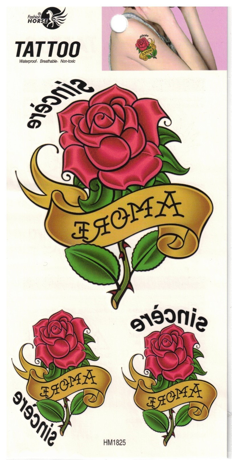 Grossiste Z. Emilie - Tatouage temporaire