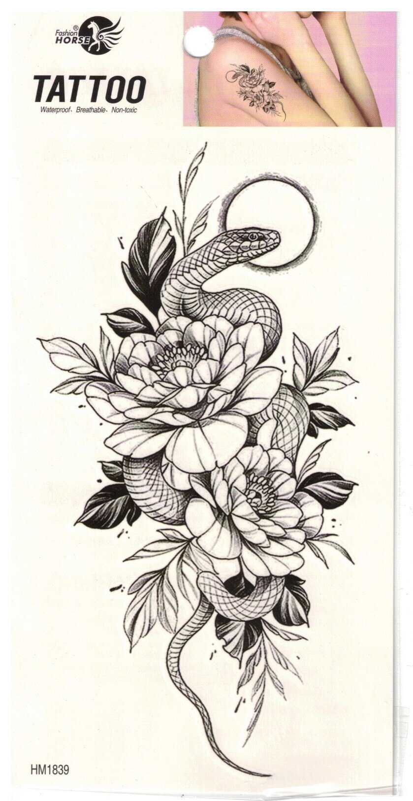 Grossista Z. Emilie - Tatuaggio temporaneo