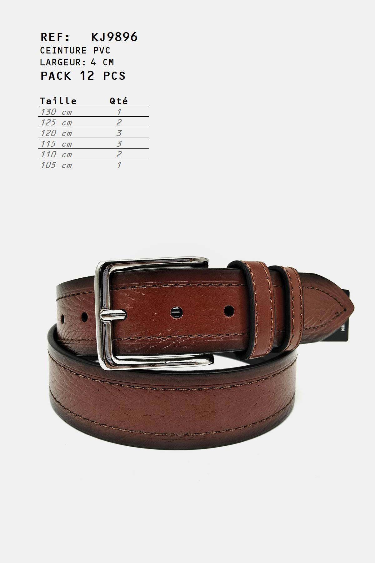 Grossiste A&E - KJ9896-1 Ceinture synthétique