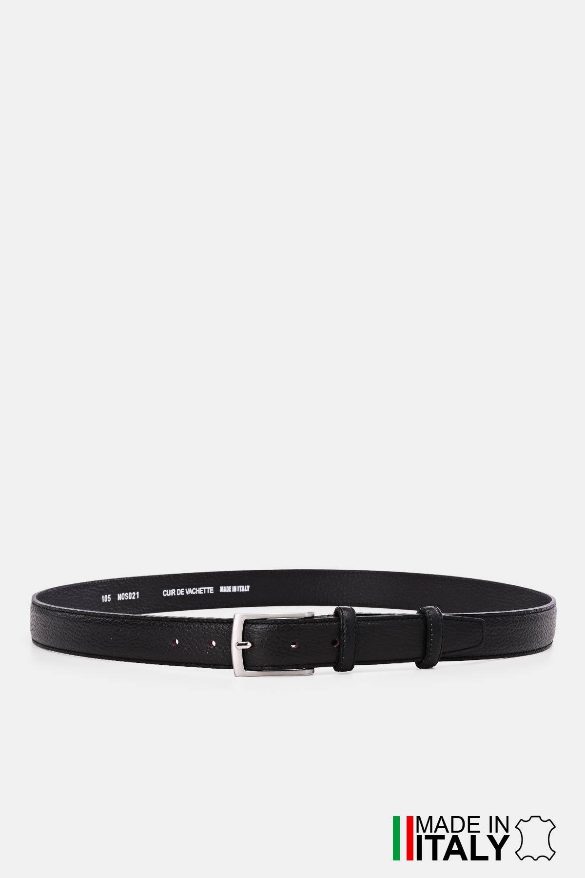 Wholesaler A&E - NOS021 Leather belt - Taupe