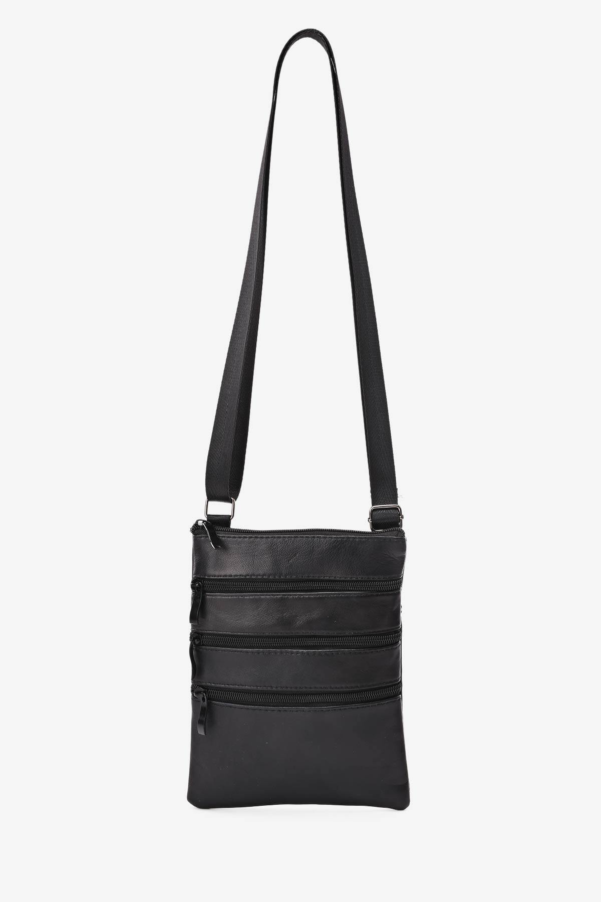 Grossiste A&E - KJ1263 Pochette bandoulière en cuir agneau
