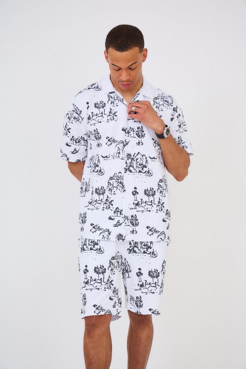 Mayorista Aarhon - Camisa estampada