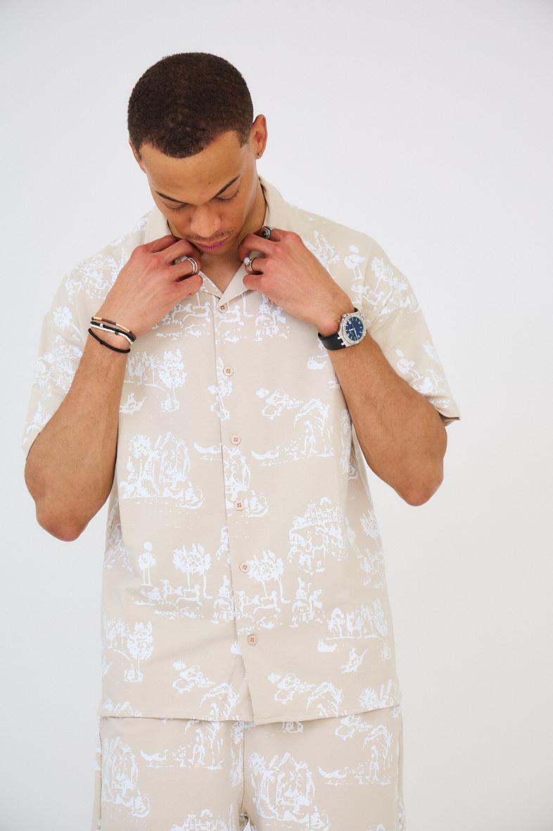 Mayorista Aarhon - Camisa estampada