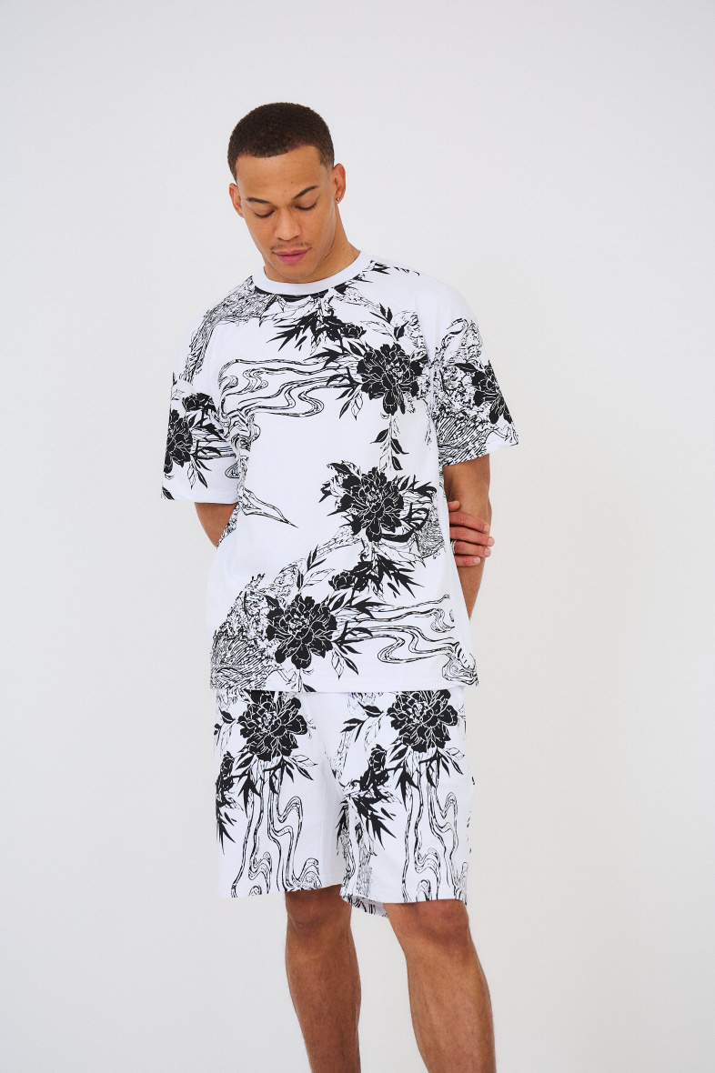Grossiste Aarhon - Ensemble T-Shirt / Short Fully Printed