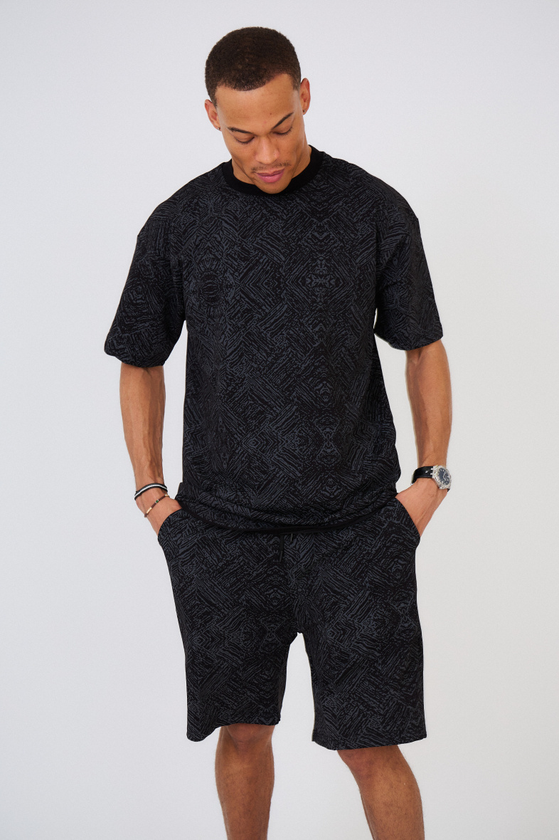 Grossiste Aarhon - Ensemble T-Shirt / Short Fully Printed