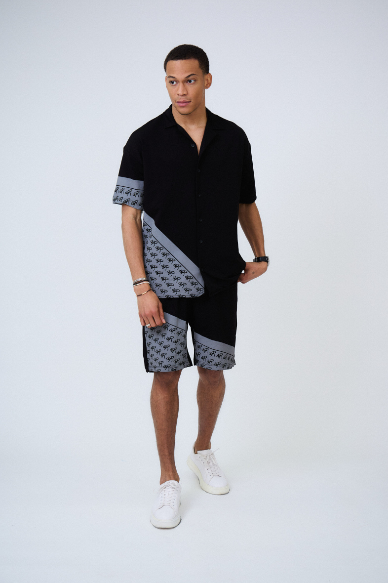 Grossiste Aarhon - Ensemble Chemise Short LOGO AR