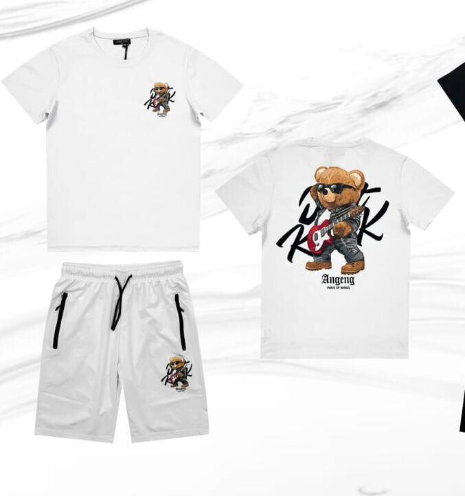 Grossista Aarhon - T-shirt a pantaloncini stampati
