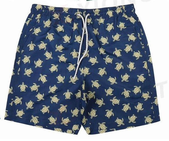 Grossista Aarhon - Pantaloncini da bagno stampati a tartaruga