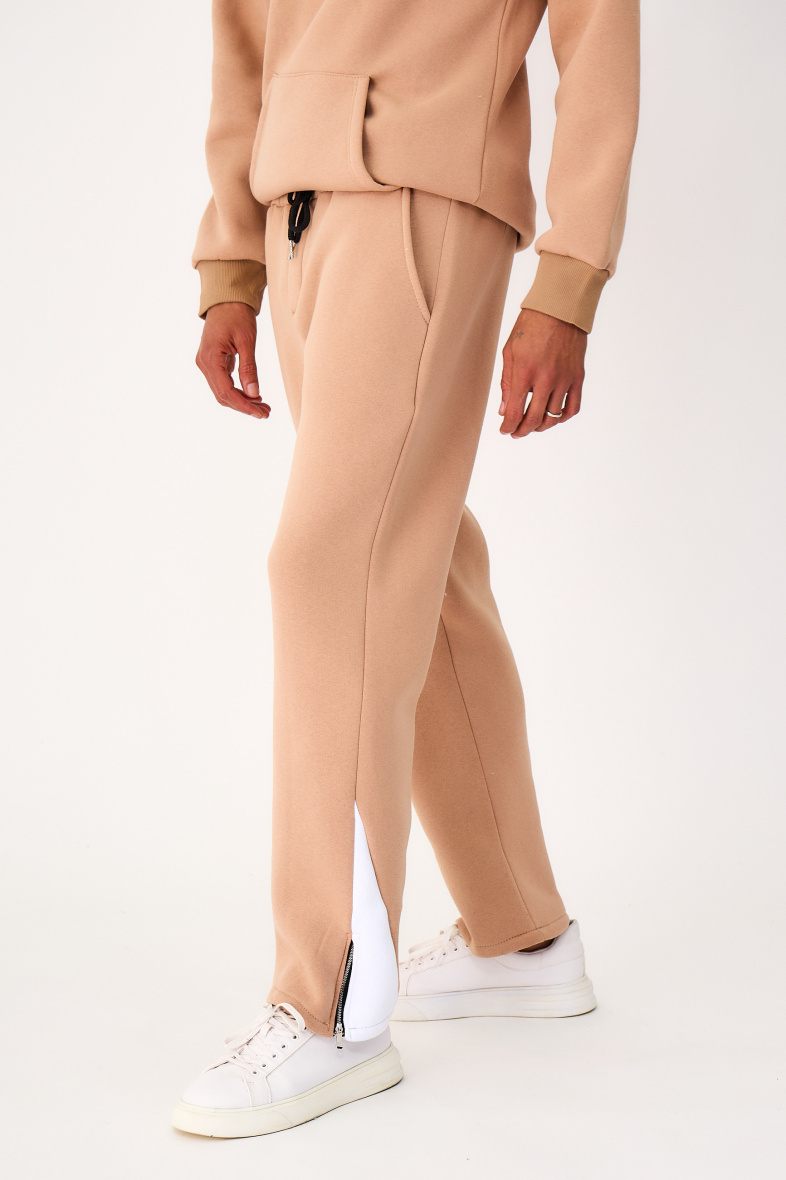 Grossiste Aarhon - Pantalon flare zippé