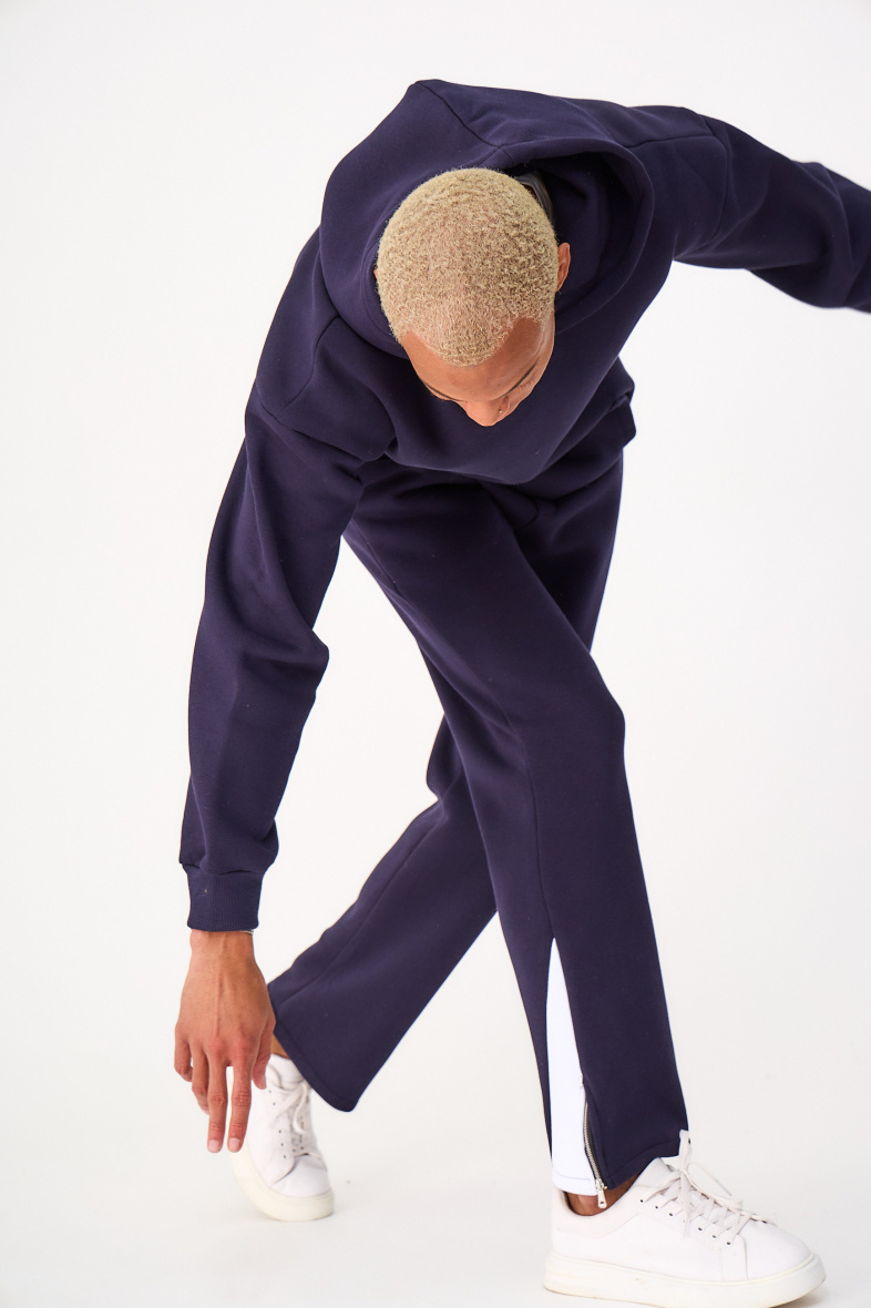 Grossiste Aarhon - Pantalon flare zippé