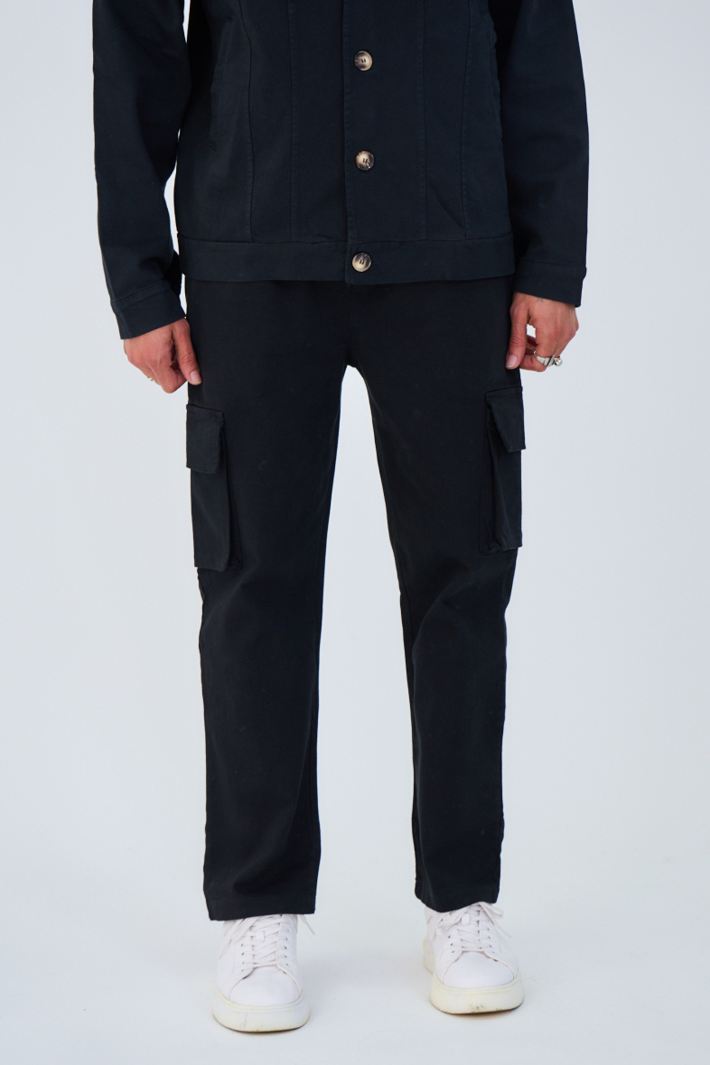 Grossiste Aarhon - Pantalon Cargo en Drill Coton