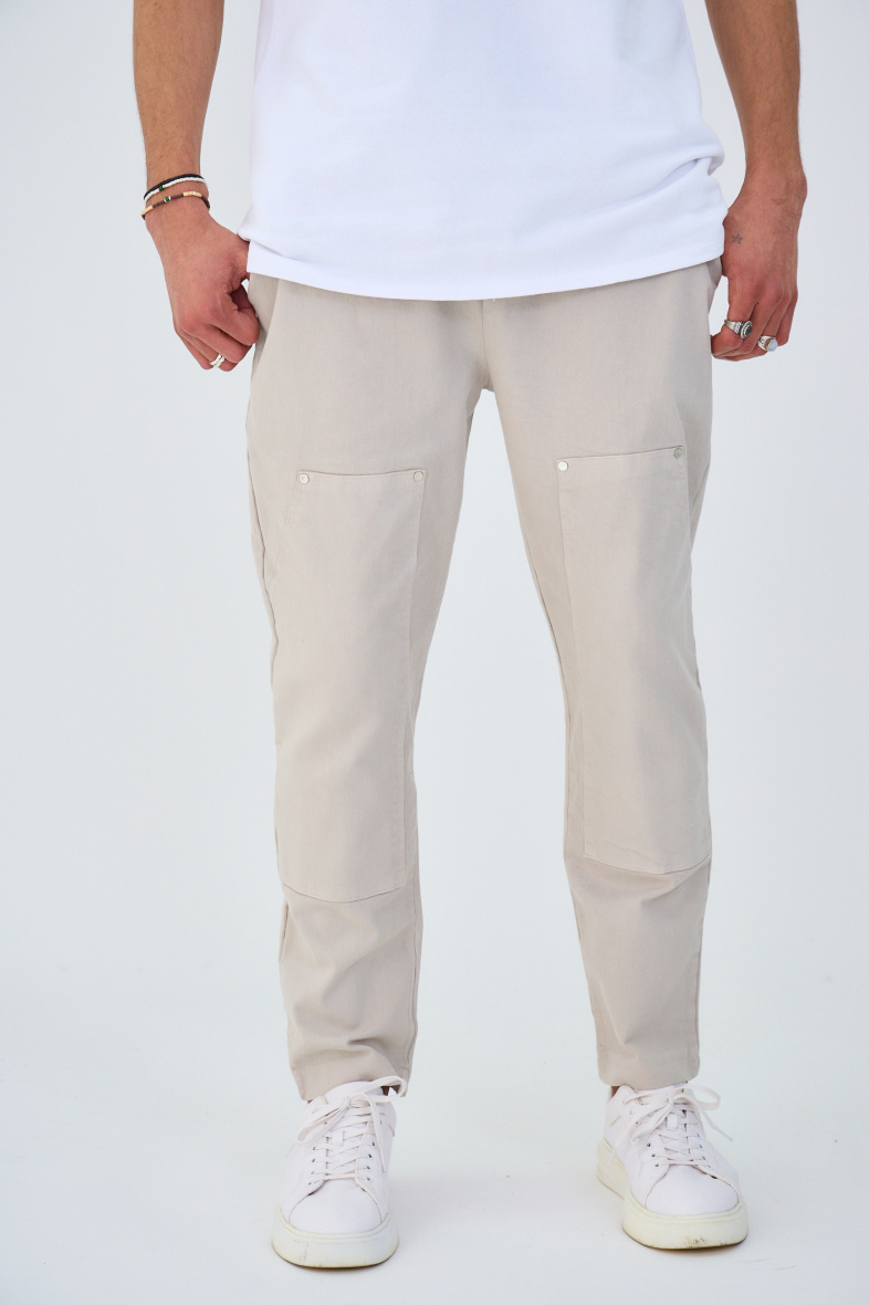 Grossiste Aarhon - Pantalon en Drill Coton