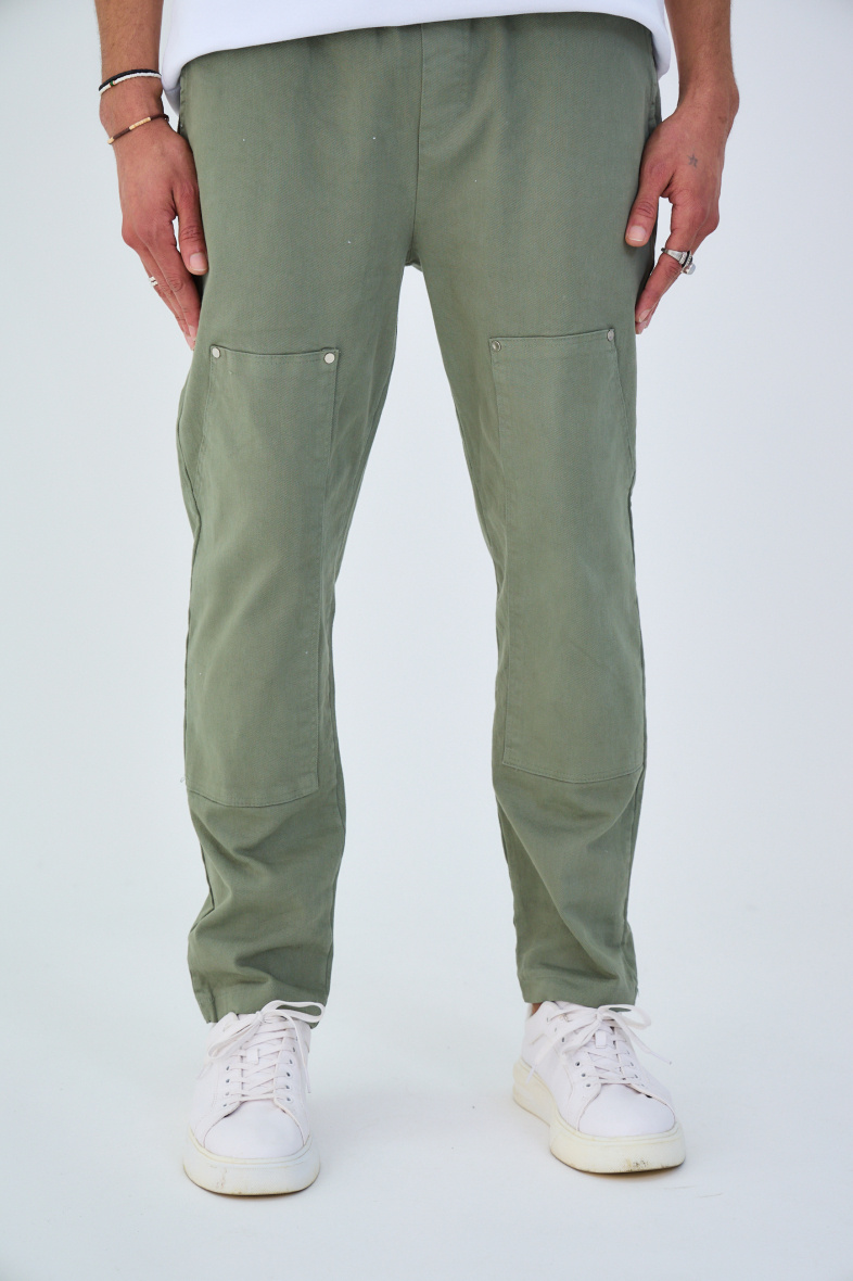 Grossiste Aarhon - Pantalon en Drill Coton