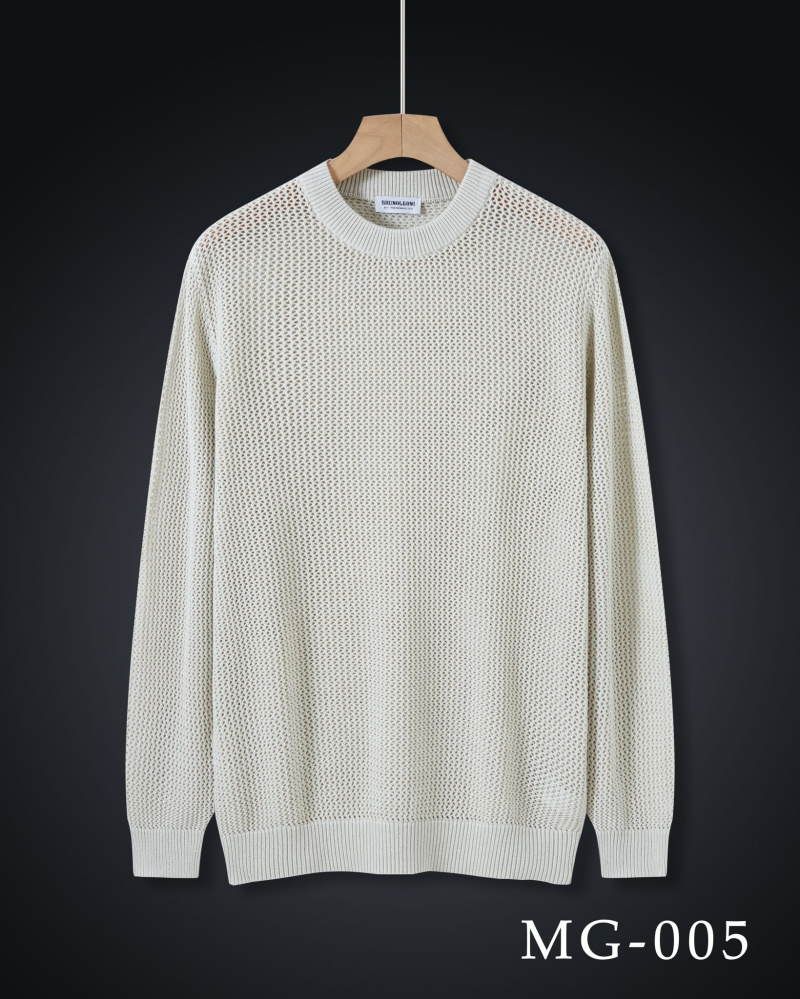 Wholesaler Aarhon - Crochet Knit Round Neck Sweater